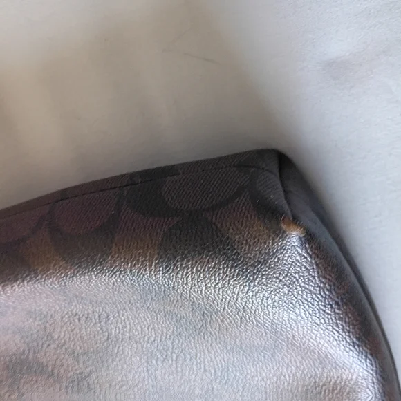 Coach Classic Brown& Black Crossbody Bag - Picture 5 of 7